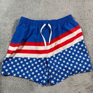 Chubbies Swim Shorts Mens XL USA Flag Holiday 4th July Independence 5.5 Inseam